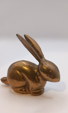Vintage Brass Bunny Rabbit