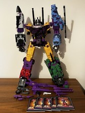 Transformers Ocular Max MMC Assaultus Regenesis aka G2 Bruticus set of 5 toys