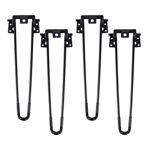 Set black iron folding - set, 4