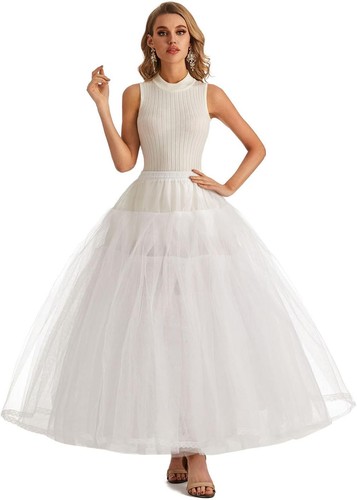 Hoopless petticoat crinoline - ,