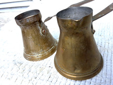 2 SMALL VINTAGE TURKISH BRASS