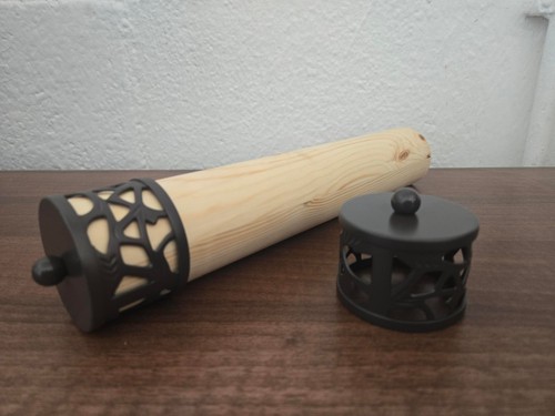 Stair handrail end caps for - end,