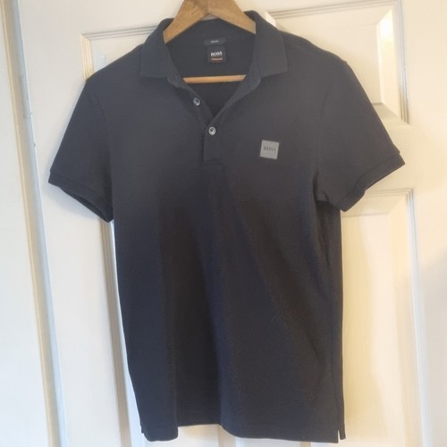 Mens boss slimfit black small - boss,