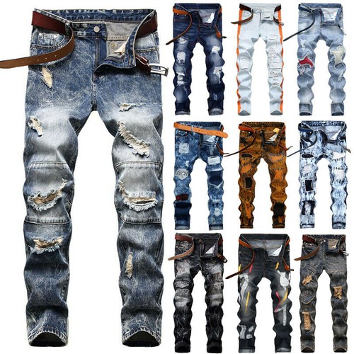 Men skinny jeans casual - men's,