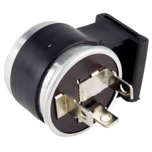 Black volt flasher relay - black, 3