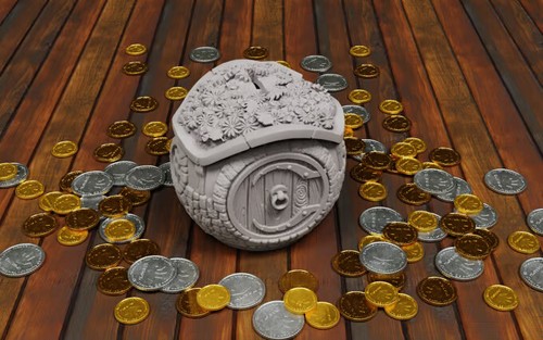 Hobbit house money box - hobbit,