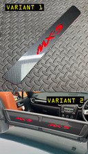 Proform Wind Deflector Insert - Mazda MX5 Mk3/3.5/NC - Carbon Fibre Effect / Red