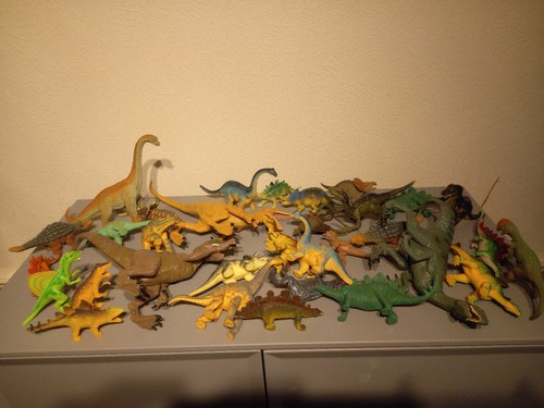 Large dinosaur toys bundle - large,
