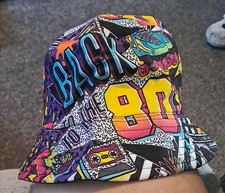 FESTIVAL BACK TO THE '80's BUCKET HAT ☆UNISEX☆One-Size☆2 Designs☆