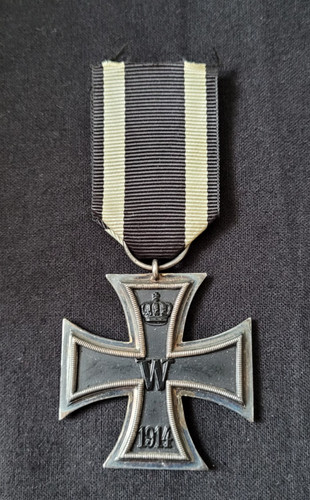 Iron cross 1914 - iron, ribbon