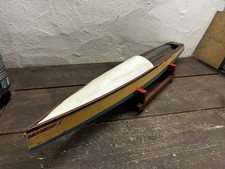 Rare Bowman Aeroboat I Rubber Elastic  Band Propulsion Boat Speed Model