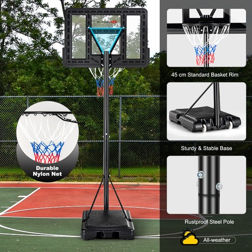 Portable basketball hoop - portable,