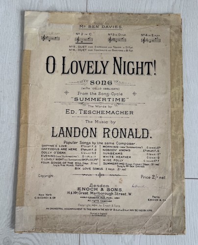 Lovely night landon ronald - night!,