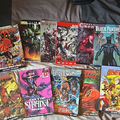 Marvel comics paperback - comics,