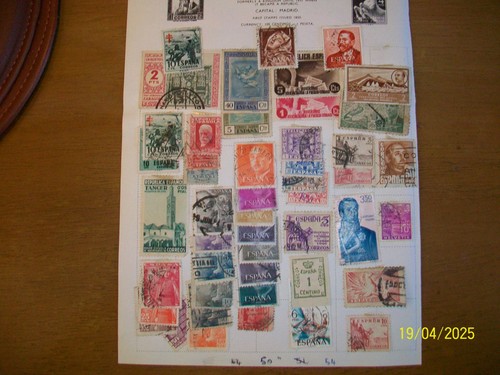 Job lot old album pages - lot,