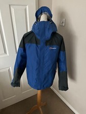 Men’s Vintage 2005 Blue & Grey Berghaus Alan Hinkes Goretex XCR Jacket Size M