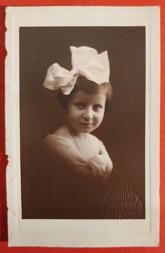 Postcard girl photographer - postcard,