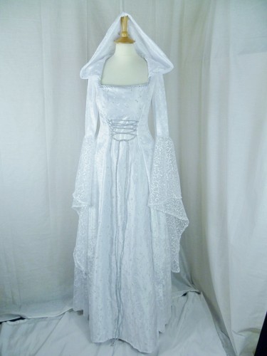 White and silver medieval - white,