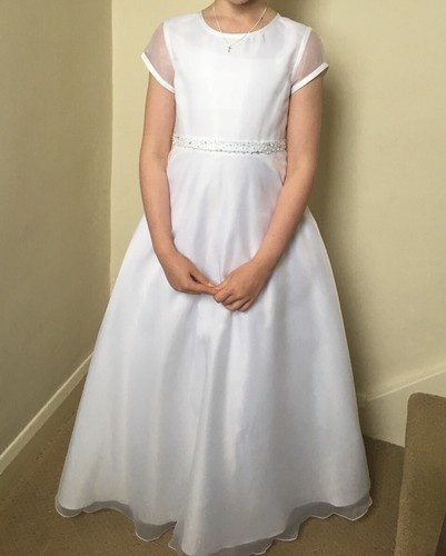 First holy communion dress - first,