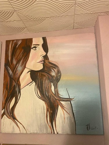 Lana del rey - -, painted