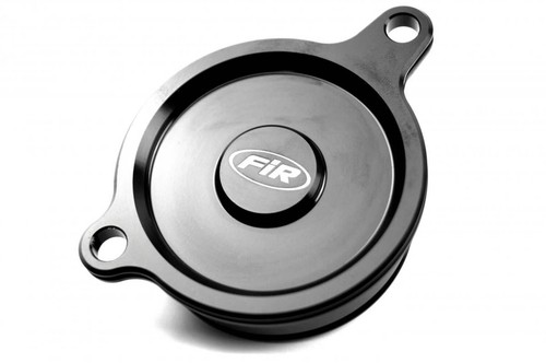Oil filter cover blk - filter, alloy