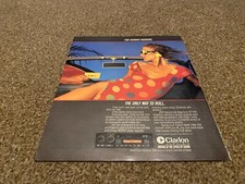 RSBK11 ADVERT 12X10 CLARION CAR AUDIO