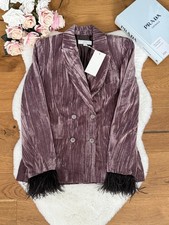 ZARA Mauve Double Breasted