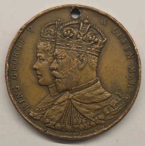 1911 medal coronation of - 1911,
