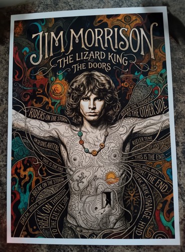 Poster jim morrison - jim, morrison.