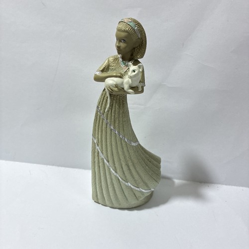 Mahogany princess figurine - princess,