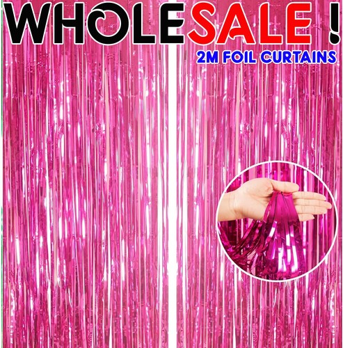 Foil curtain fringe tinsel - foil,