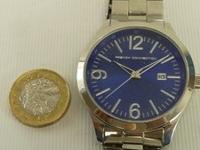 (ref288W79) Gents French Connection Wristwatch Fully Working New Battery