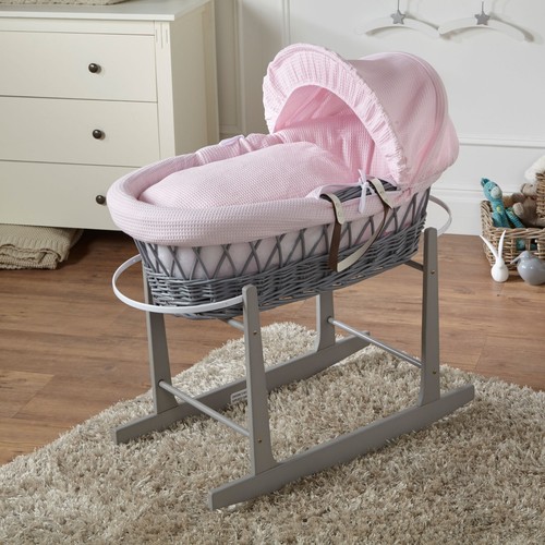 Baby moses basket with stand - stand,