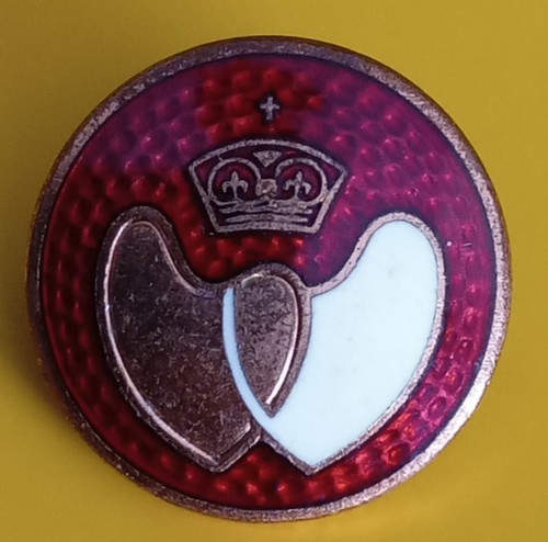 Blood donor vintage enamel pin - donor,