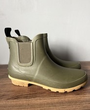 JOULES WELLIBOBS WELLIS BOOTS ANKLE KHAKI SIZE 5 38