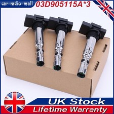 3X Ignition Coil Pack Set For Seat Ibiza MK3/4 Skoda Fabia VW Fox Polo 03D905115