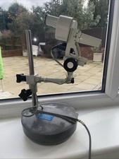 Prior England Long-Arm Binocular Microscope, 20x  Lenses Woring Perfectly