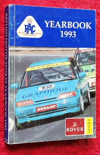 1993 rac british motor sports - british,