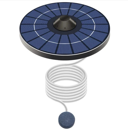 Solar floating pond - floating, aerator
