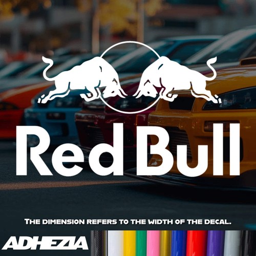 Red bull vinyl decal - vinyl, sticker