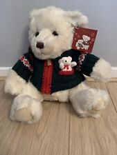 HARRODS XMAS 2006 "ALEXANDER" 33cm 13" Foot Dated  Collectable  Plush Teddy Bear