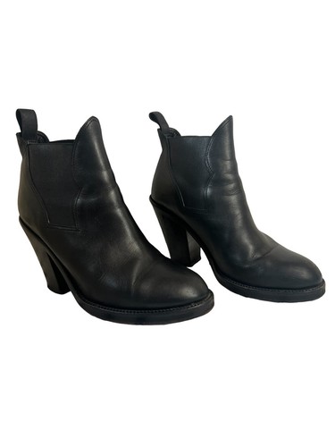 Acne studios black leather - acne,
