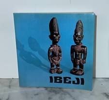 RARE AFRICAN ART BOOK - IBEJI TWIN FIGURES OF THE YORUBA - BY STOLL 1980
