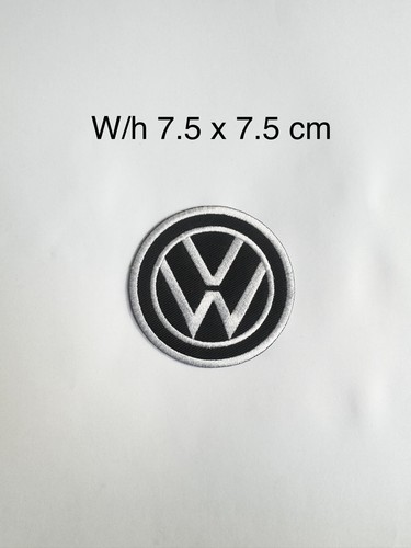 Car brand round black and - vw,