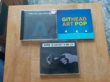 Wire The A List, Eardrum Buzz Mini CD Single, Githead Art Pop