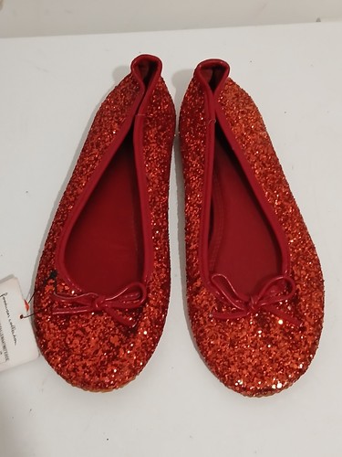 Zara red glitter sliders 4 - zara,