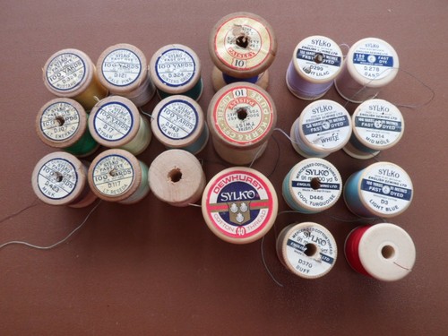Vintage cotton reels some - 20,