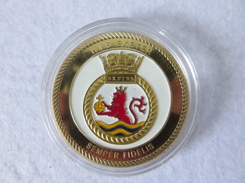 Coin hms exeter destroyer - coin,