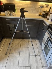 Miranda Titan TP20 Tripod Camera Video Photo Stand Panhead 2 Spirit Levels