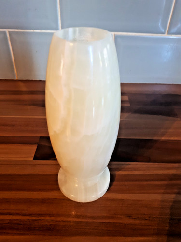 Vintage heavy alabaster onyx - vintage,